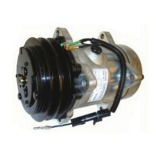 Sanden Compressor Model SD7H15 24V with 135mm Clutch Diameter and HTO Fitting - 20-08036 by Omega