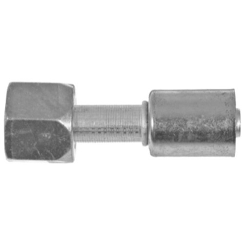 Omega Straight Aluminum Beadlock Fitting No. 12 Female Flare - 35-B1104