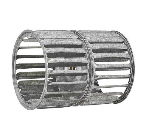 MEI Dual Rotation Aluminum Blower Wheel with 3/8 in. Hub Bore Diameter - 3694