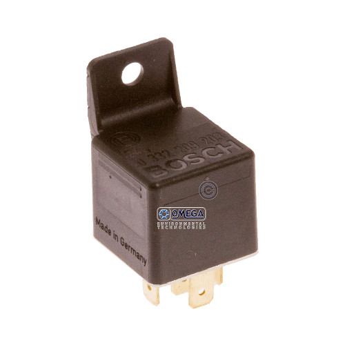 Omega Micro Relay with Bracket Universal Bosch 40A 5-Terminals 24V - 30-13328