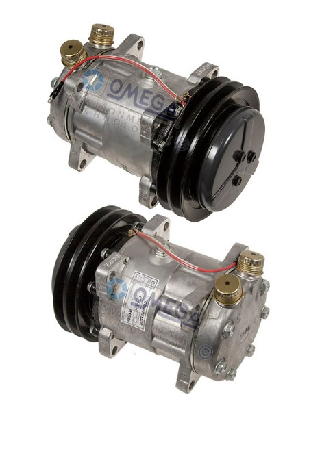Sanden Compressor Model SD7H15 12V with 152mm Clutch Diameter and VTO Fitting - 20-07975-AM by Omega