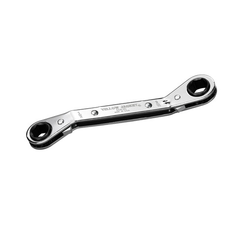 Yellow Jacket Knuckle-Saver Ratchet Wrench 1/2 in. x 9/16 in. - 60635
