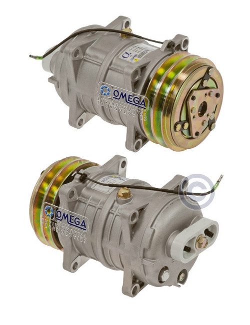 Omega Compressor Model HP160 12V with 125mm Clutch Diameter and Pad Fitting - 20-46222-HP