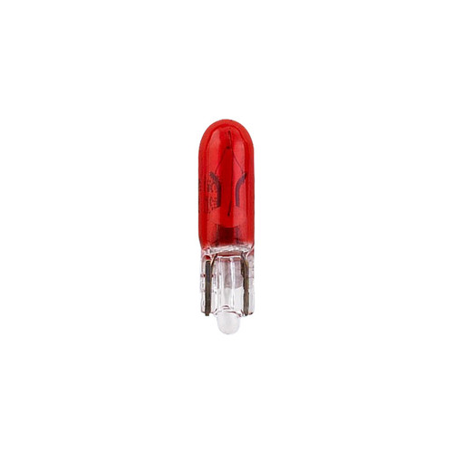 VDO 1.2W Red Type D Wedge Based Peanut Bulb 24V 4 Pack - 600 822