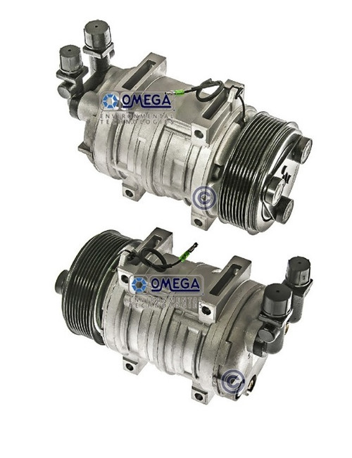 Omega Compressor Model HP160 12V with 120mm Clutch Diameter and VTO Fitting - 20-46082-HP