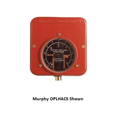 Murphy Surface Mount 0-20 Ft Level Swichgage with Latching Control Relay 4-1/2 in. - OPLHABPS-20