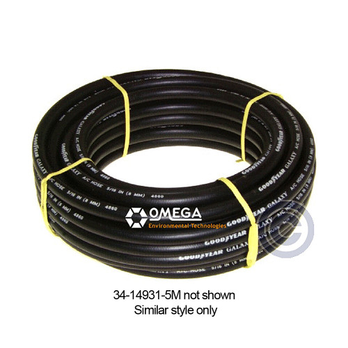 Goodyear Galaxy 4826 Hose No. 8 Standard Barrier 5-Meter Reel - 34-14931-5M by Omega