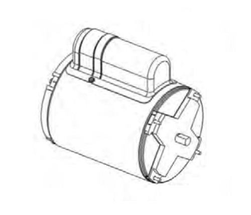 Yellow Jacket 1/2 Hp Motor 115V/60 Hz - 93641