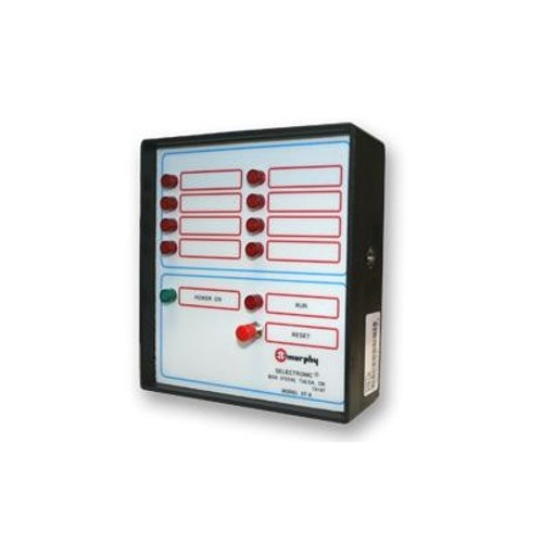 Murphy Selectronic Tattletale Annunciator with 8 First Out Visual - Less Mounting Kit - ST8-LM