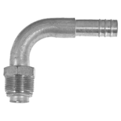 Omega 90 Deg. Aluminum Fitting No. 6 Male O-Ring x No. 8 - 35-11551