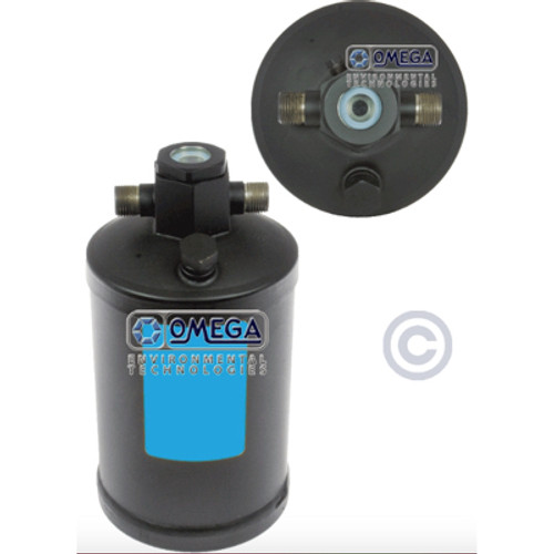 Omega Receiver Drier 4.00 in. Diameter for Ford New Holland 99 and Massey Ferguson 99 - 37-10864-AM