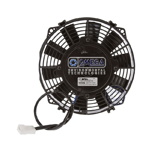 Omega Fan Assembly Puller Straight Blade 7.5-in 12V 140W Standard - 25-14883-S