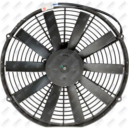 Omega Fan Assembly Puller Straight Blade 13-in 12V 225W Standard - 25-14927-S