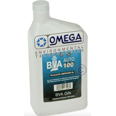 Omega Auto 100 Polyester Compressor Oil 32 oz 1000cc - 41-50101