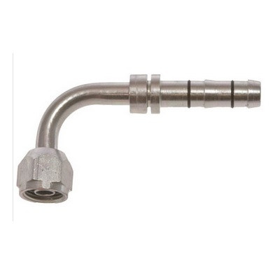 Omega No. 8 90 Deg. Aeroquip EZ-Clip O-Ring Type Steel Fitting - 35-EZ1325