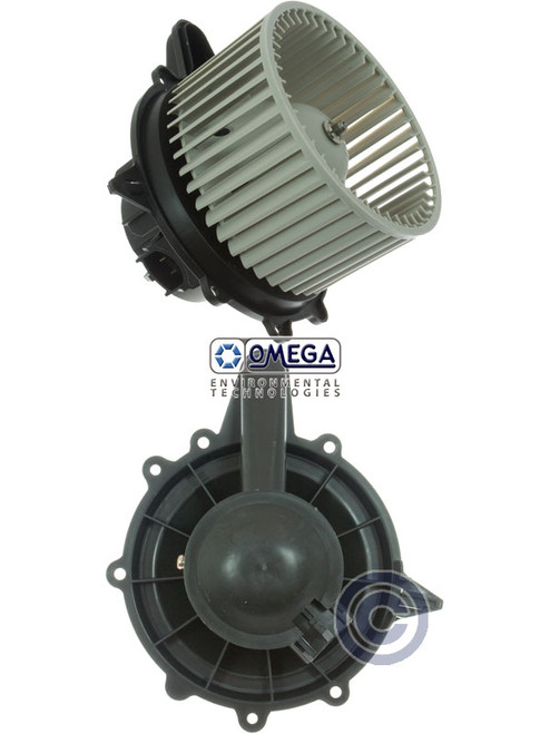Omega 1-Speed Flanged Blower Motor Assembly 12V Reversible YL7Z-18504-AA - 26-13366