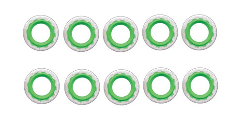 Santech Slim Line Sealing Washer 9.52mm Rubber ID for Chrysler - 10 pcs - MT1212 by Omega