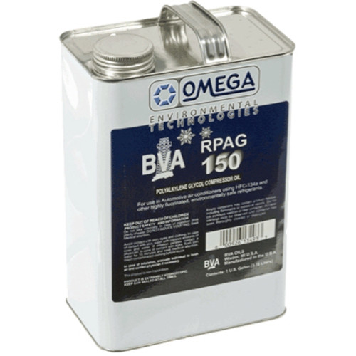 Omega Oil RPAG 150 Polyalkylene Glycol Compressor Oil Metal Can - 41-50061