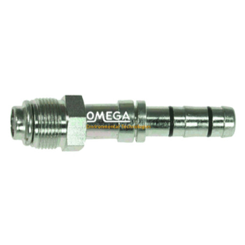 Omega No. 16 Straight Aeroquip EZ-Clip O-Ring Type Steel Fitting - 35-EZ1408