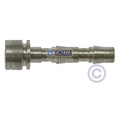 Omega No. 6 Straight Manuli-Quick Click Steel Weld On Fitting - 35-QC6601