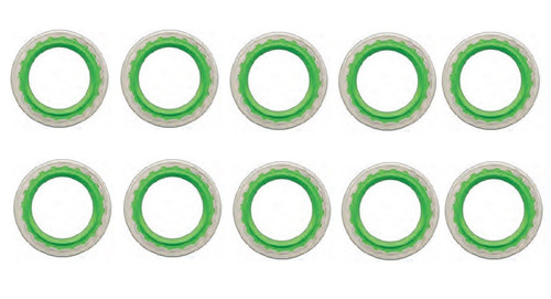 Santech Slim Line Sealing Washer 14.99mm Rubber ID for Chrysler - 10 pcs - MT1219 by Omega