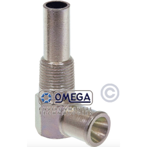 Omega 90 Deg. Steel Heater Fitting 3/8 MPT x 5/8 in. - 35-H1936