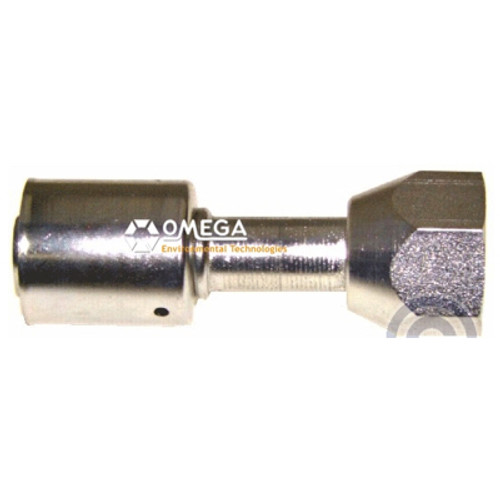 Omega No. 12 Straight Beadlock Flare Steel Fitting - 35-S1104