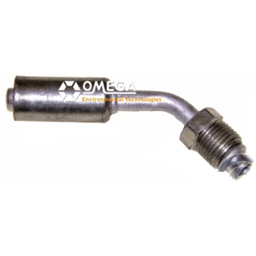 Omega No. 10 45 Deg. Beadlock Reduced Steel Fitting - 35-R1413-STL