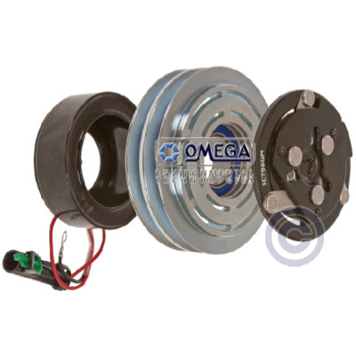 Omega Sanden SD706/8/9 Clutch 12V 2GR with 132mm Clutch Diameter - 22-11230