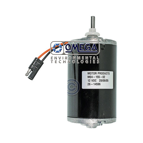 Omega Single Shaft Blower Motor 3in Diameter 1-Speed For Transair CW 12V - 26-14596