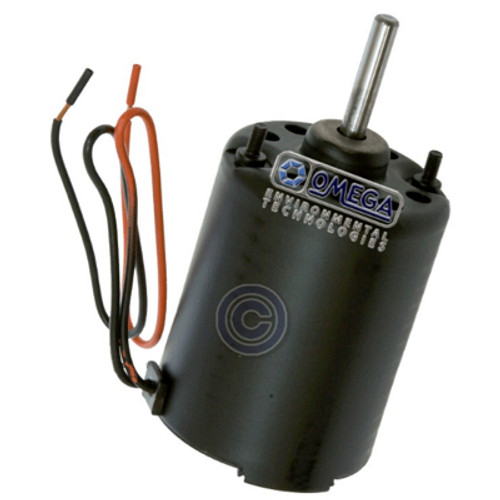 Omega Single Shaft Blower Motor 3 in. Diameter 1-Speed For Freightliner CCW 12V - 26-14574