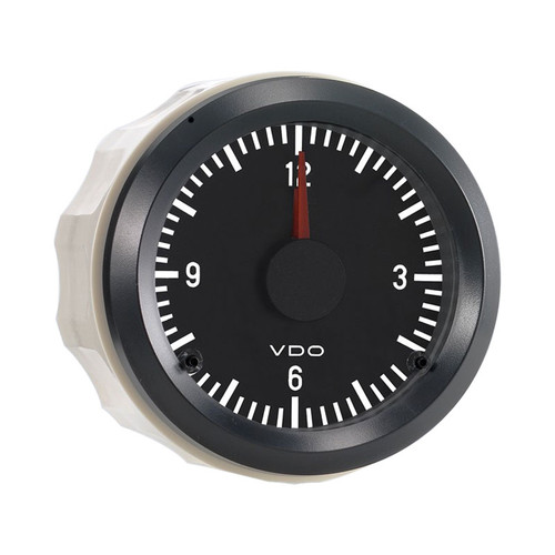 VDO Cockpit International Analog Clock 12V - 370 955