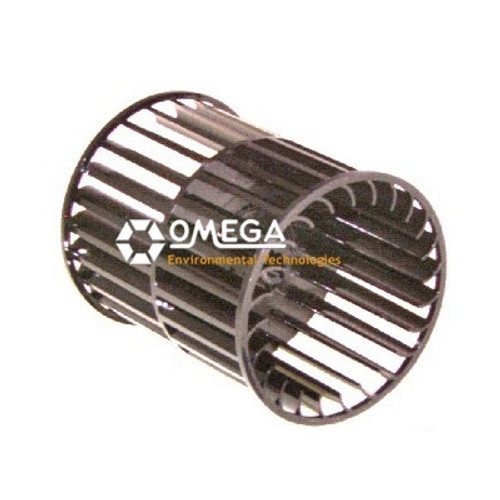 Omega Double Plastic Blower Motor Wheel with Clip CW 3 1/4in - 28-01500-C