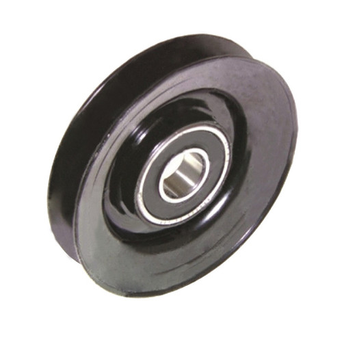 Omega Metal Idler Pulley with V-1/2 in. Grooves and 3.50 in. Diameter - 38-32219