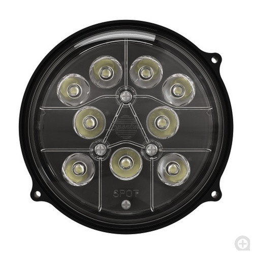 JW Speaker Model 8625 XD 6 in. Round LED Work Light 12-24V with Spot Beam Pattern - 1501671