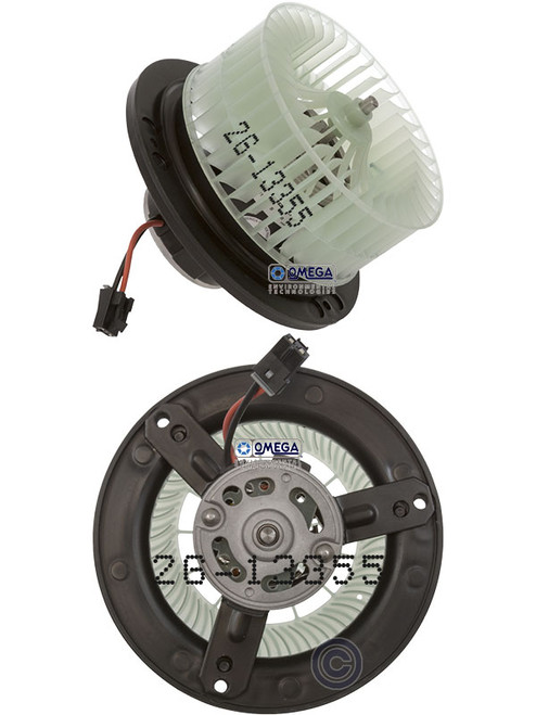 Omega 3 in Flanged Blower Motor 12V CCW PM-3345LL - 26-13355