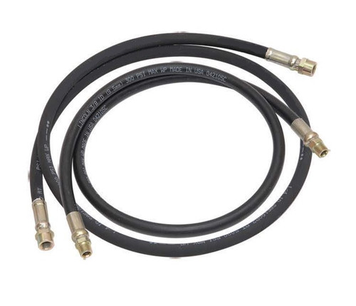 Lincoln 14 ft. High-Pressure Hose with 1/2 in. - 27 Female Thread for Grease - 75168