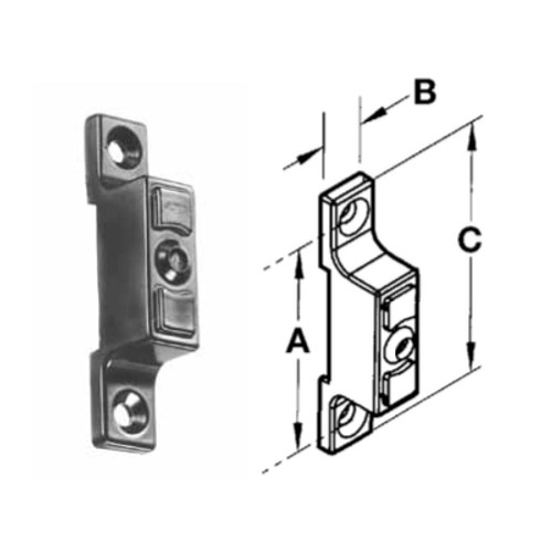 Lincoln Quick Clamp Wall Mounting Bracket for Modular Sizes 1/2 in. and 3/4 in. - 247793