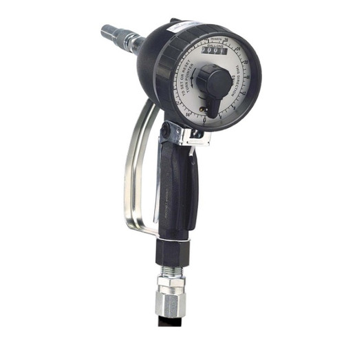 Lincoln Mechanical Preset Lube Meter with 1,000 PSI / 69 Bar Max Pressure - Rigid Type - 3942