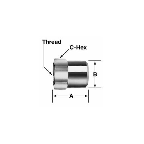 Lincoln Zerk-Lock Grease Fitting Adapter 1/8-in. NPSL Female - 270784