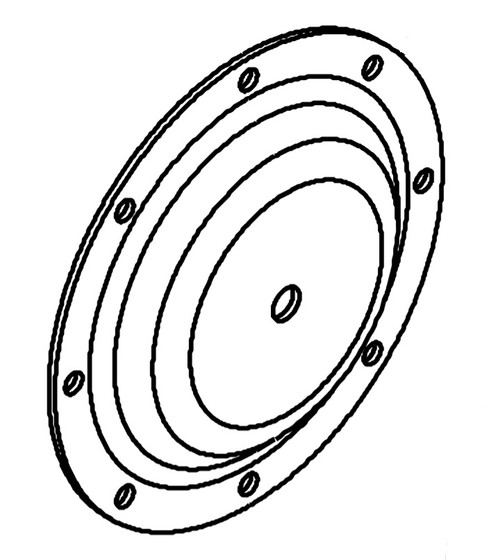 Lincoln Nitrile Diaphragm for Models 85634 and 85635 - 274570