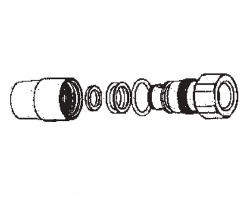 Lincoln Nozzle Assembly for Control Valve Model No. 282930 - 282941