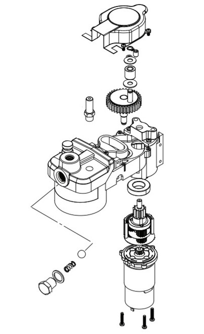 Lincoln Pump Assembly Kit for Models 1880, 1882, 1882E and 1884 - 280072