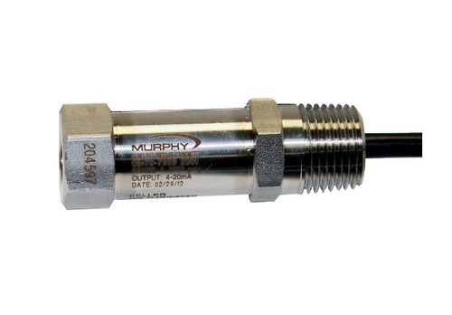 Murphy -30 WC to +30WC Pressure Transmitter 4-20 mA with Flying Lead Connection - PXT-K-30V30-WC