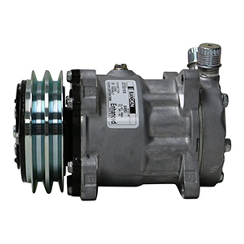 Sanden OEM SD7H15 Compressor 12V R-134a with JD Head Type and A2 Clutch Type - 1401499 by Kysor