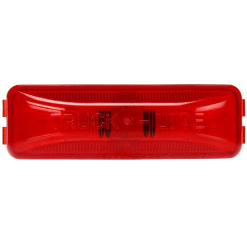 Truck-Lite 19 Series 2 Bulb Red Rectangular Incandescent Marker Clearance Light 12V - 19200R