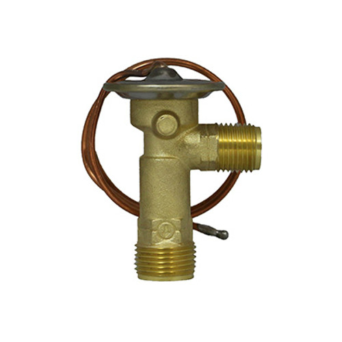 Kysor Capillary Tube Type Aftermarket Version Internally Equalized Expansion Valve with M16 x 1.5 Inlet and M20 x 1.5 Outlet - 1817011