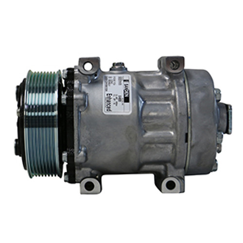 Sanden OEM SD7H15 Compressor 12V R-134a with GV Head Type and PV8 Clutch Type - 1401481 by Kysor