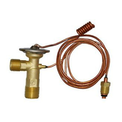 Kysor 1-1/2 Ton Capillary Tube Type Externally Equalized Expansion Valve with No. 6 Inlet and No. 8 Outlet - 1813017