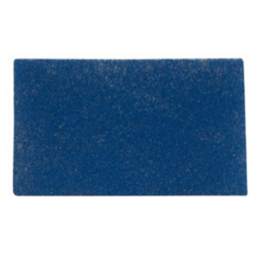 Kysor Recirculation Blue Air Filter 4 1/8 in. x 6 9/10 in. x 1/2 in. Polyester Fiber Bonded with Fire Retardant Binder - 3199086